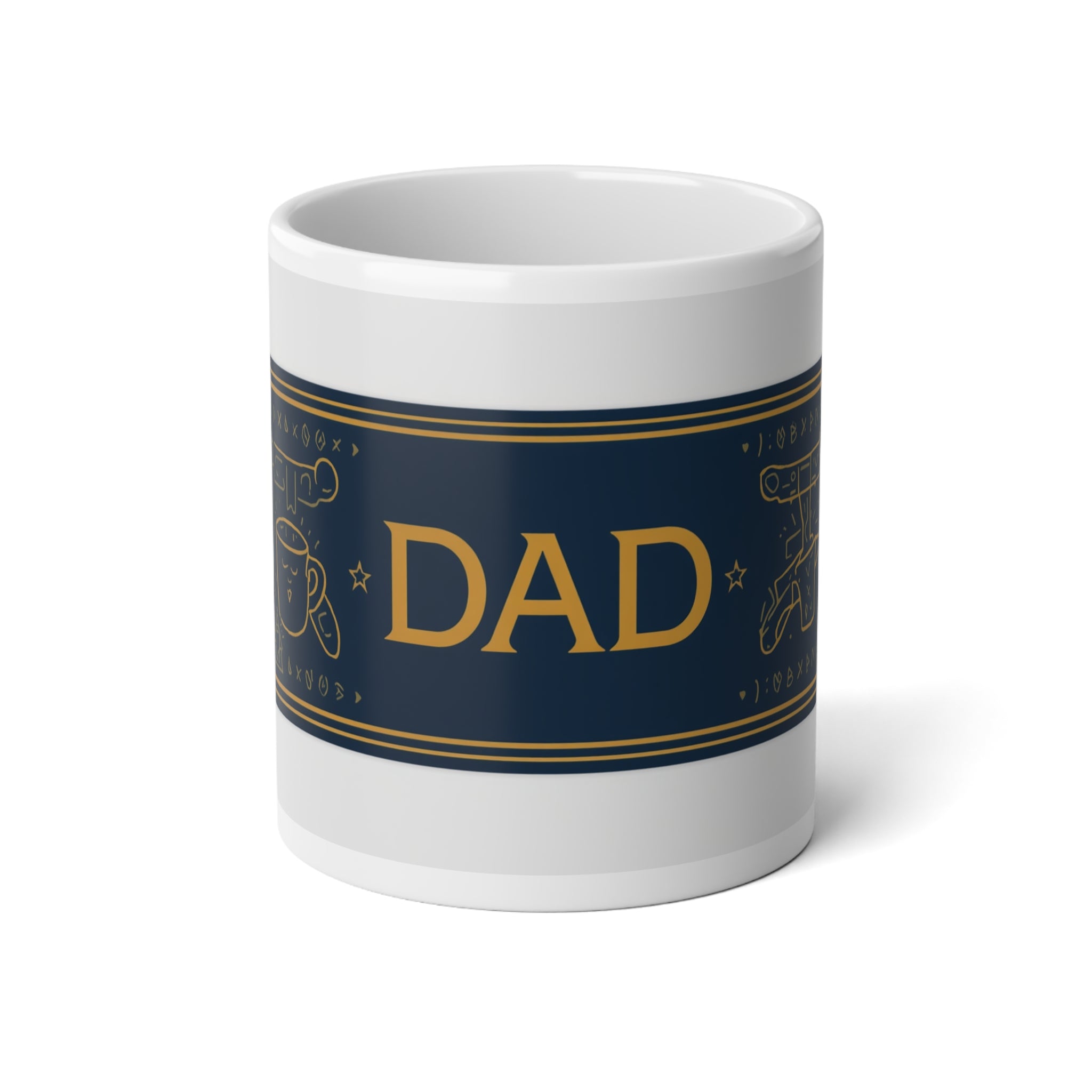 Best Dad Ever Mug – Meaningful Father's Day Gift for Dad, Bonus Dad, Grandpa & Father Figures