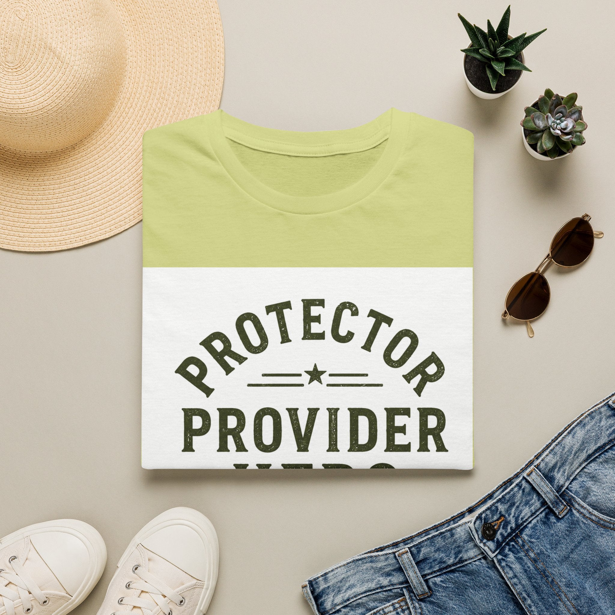 Protector Provider Hero Dad T-Shirt — Father's Day Gift Tee