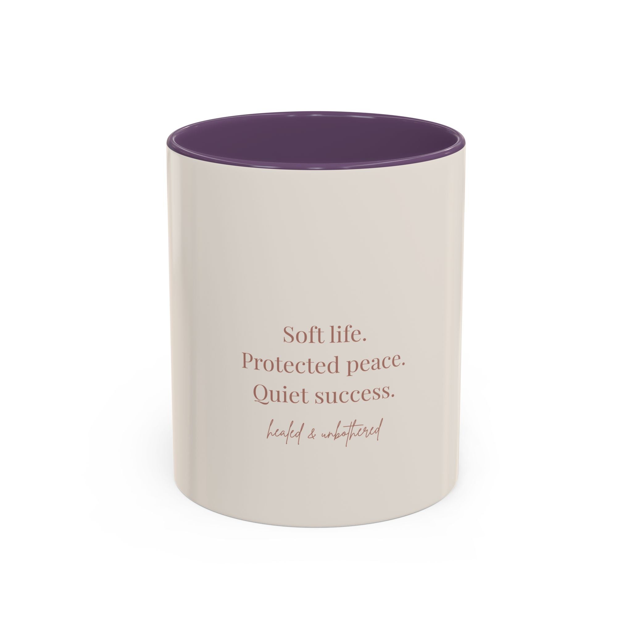 Soft Life Affirmation Mug | Feminine Neutral Coffee Cup