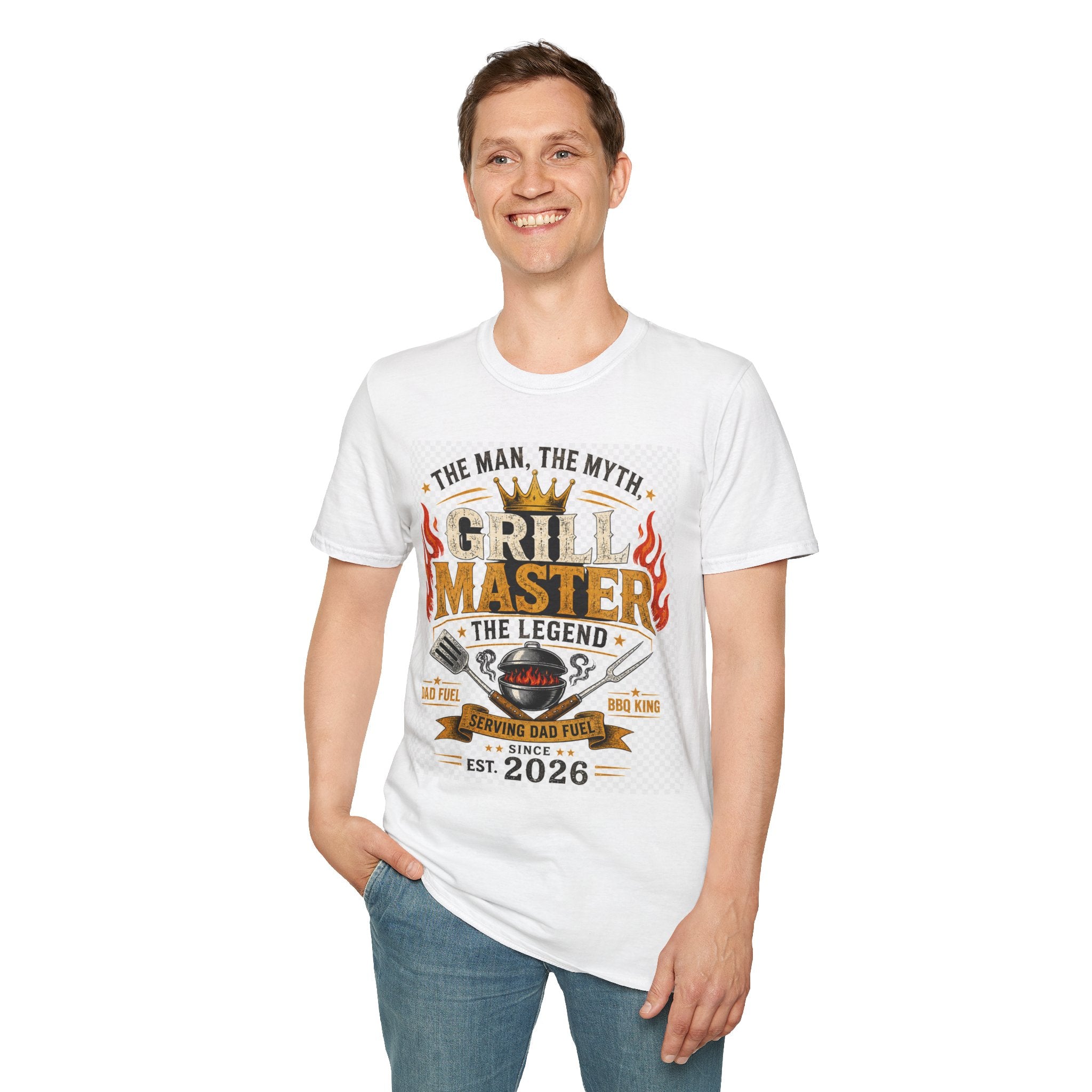 Grill Master T‑Shirt — "The Man, The Myth, The Legend" BBQ Tee