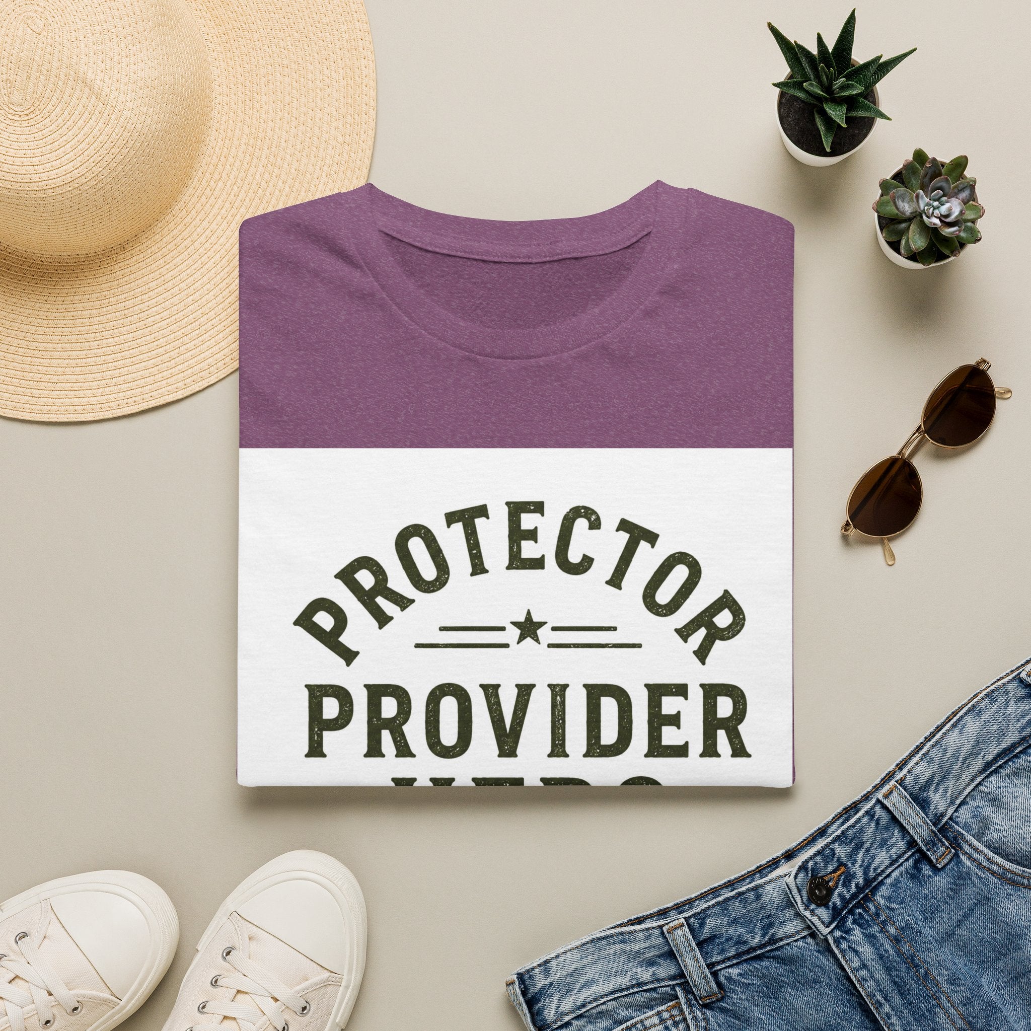 Protector Provider Hero Dad T-Shirt — Father's Day Gift Tee