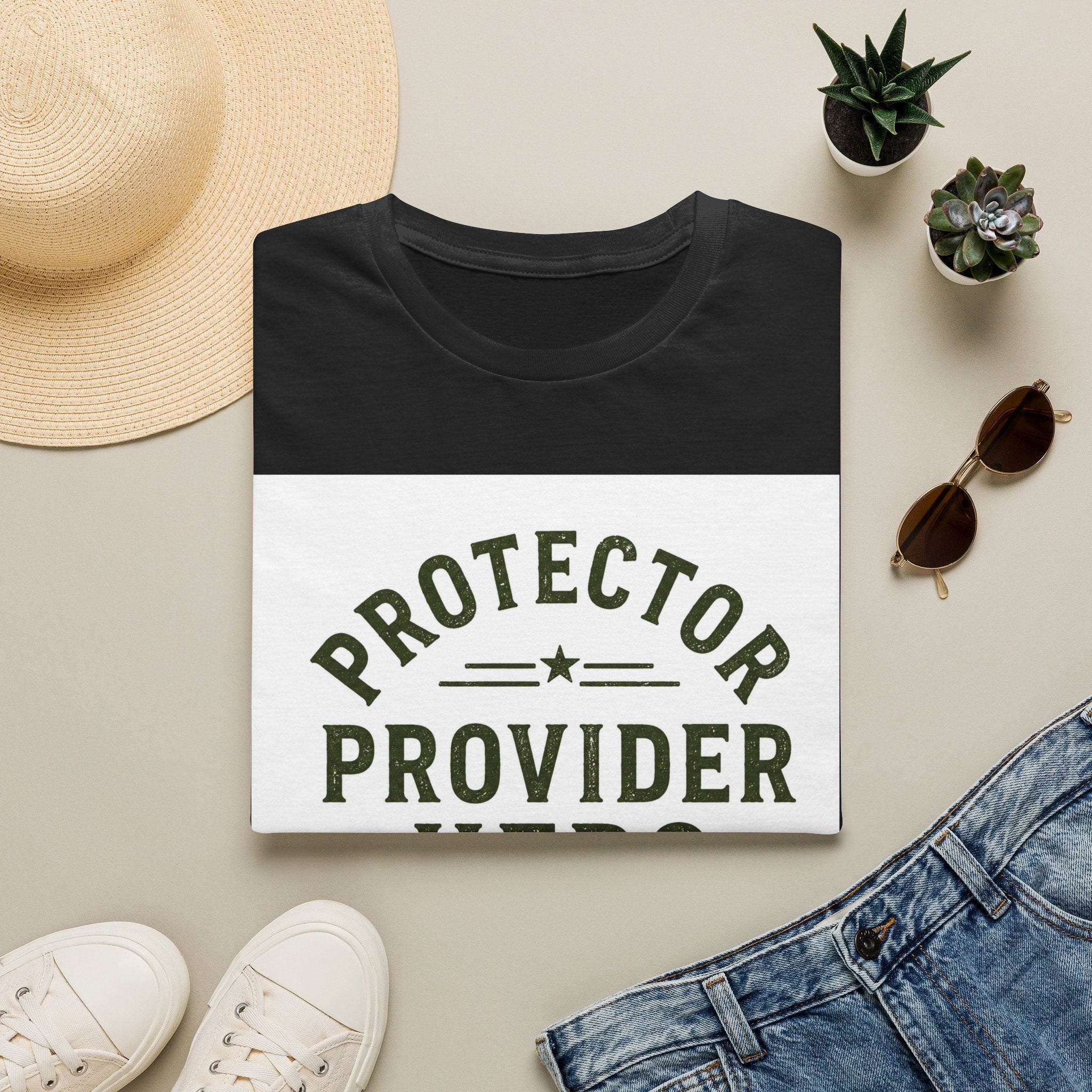 Protector Provider Hero Dad T-Shirt — Father's Day Gift Tee