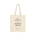 Quiet Confidence Is A Power Move Tote Bag | Minimalist Empowerment Tote