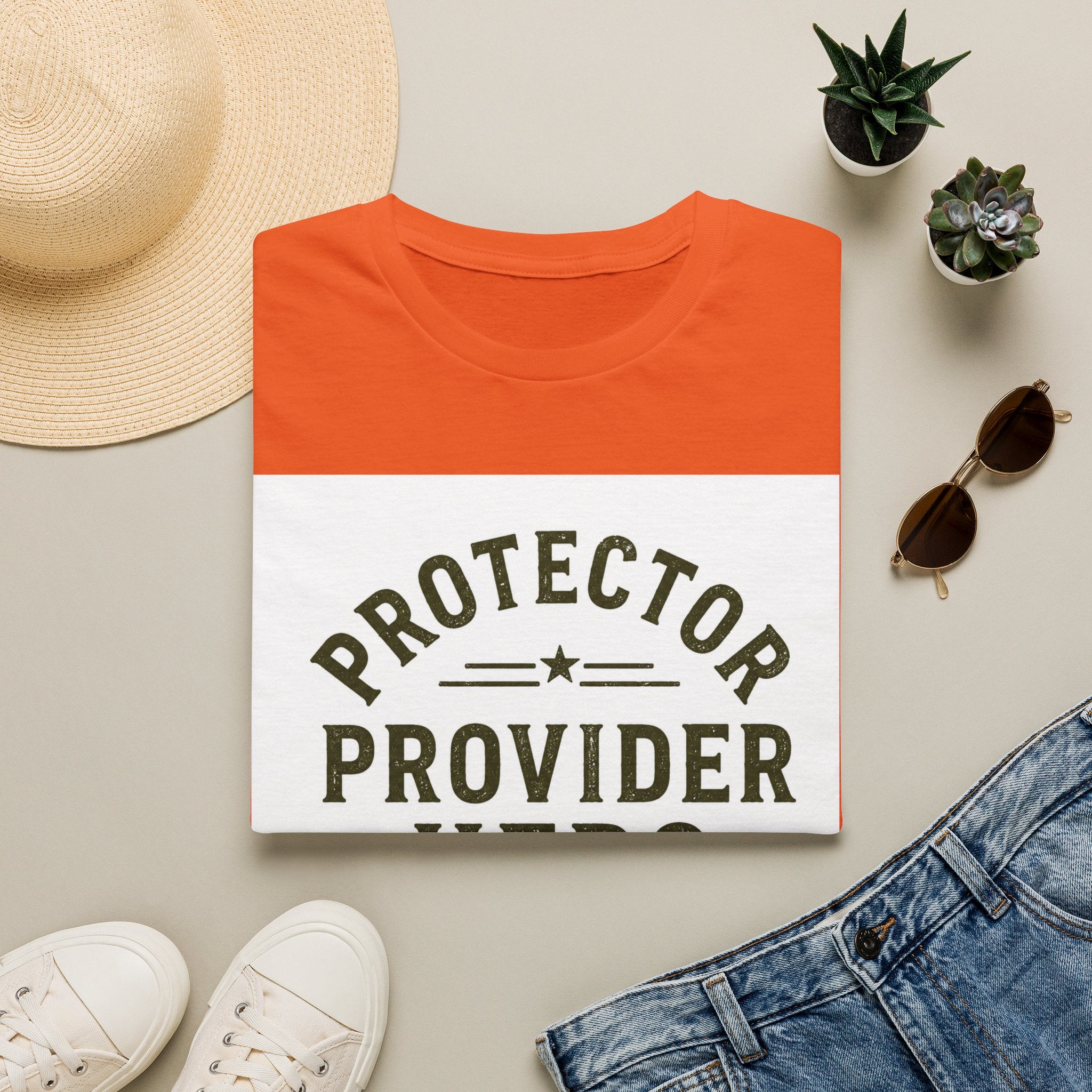 Protector Provider Hero Dad T-Shirt — Father's Day Gift Tee