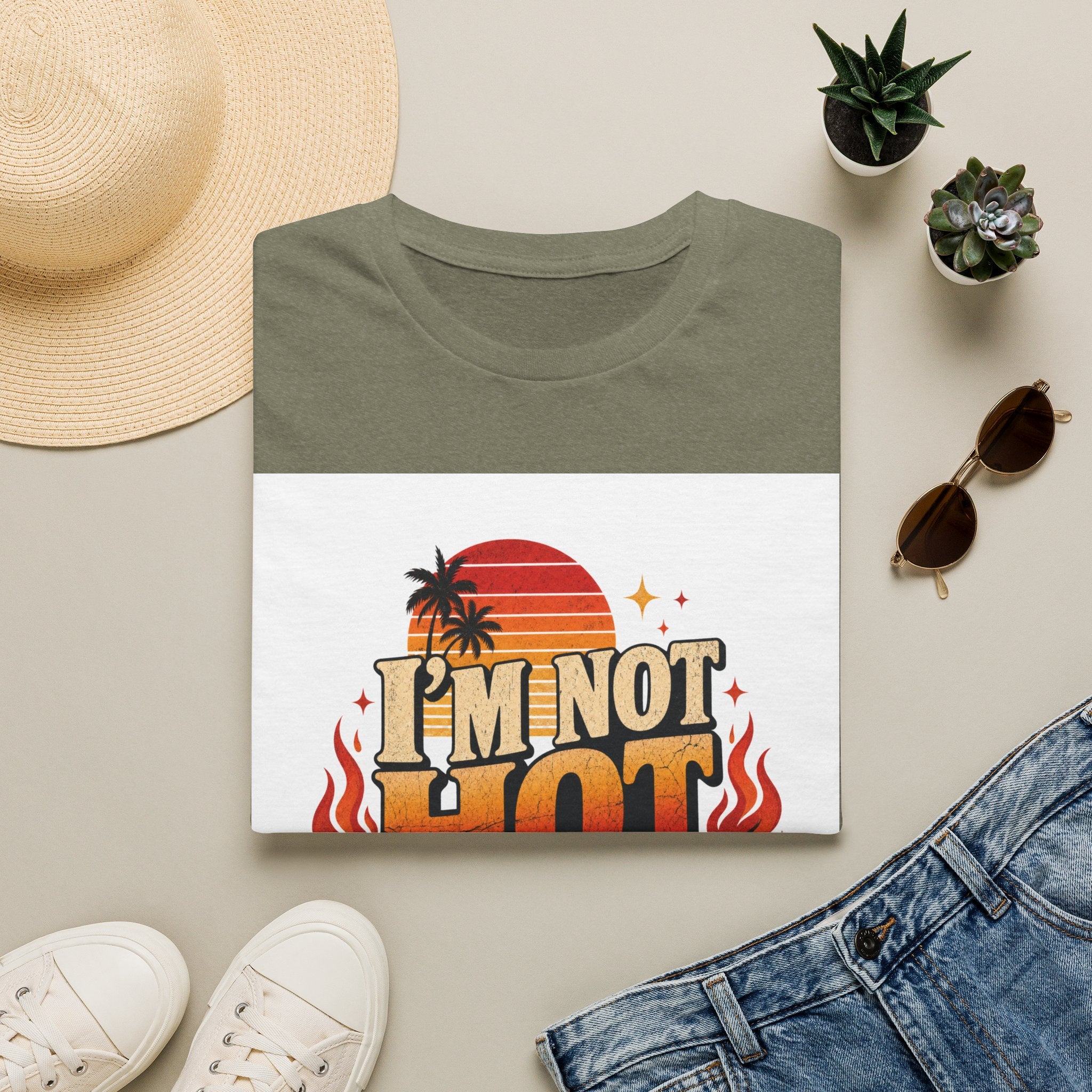 I'm Not Hot It's A Flash Sale Shirt | Funny Menopause Humor Tee | Hot Flash Gift for Women
