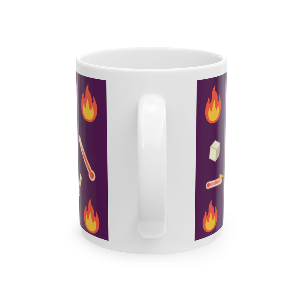 Hot Flashed & Fabulous Mug Wrap Design | Empowering Menopause Humor