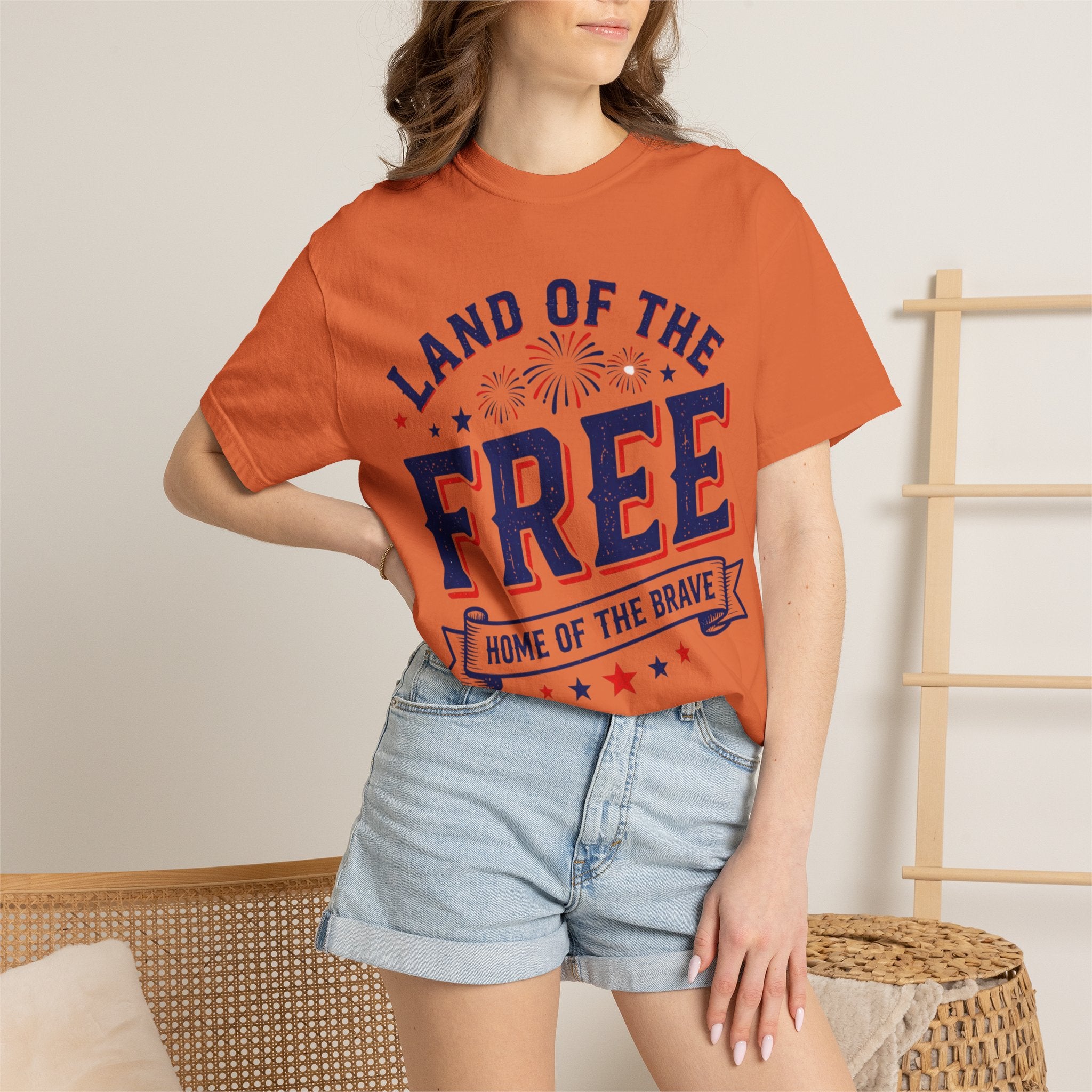 Home of the Free Because of the Brave | Patriotic 4th of July T-Shirt