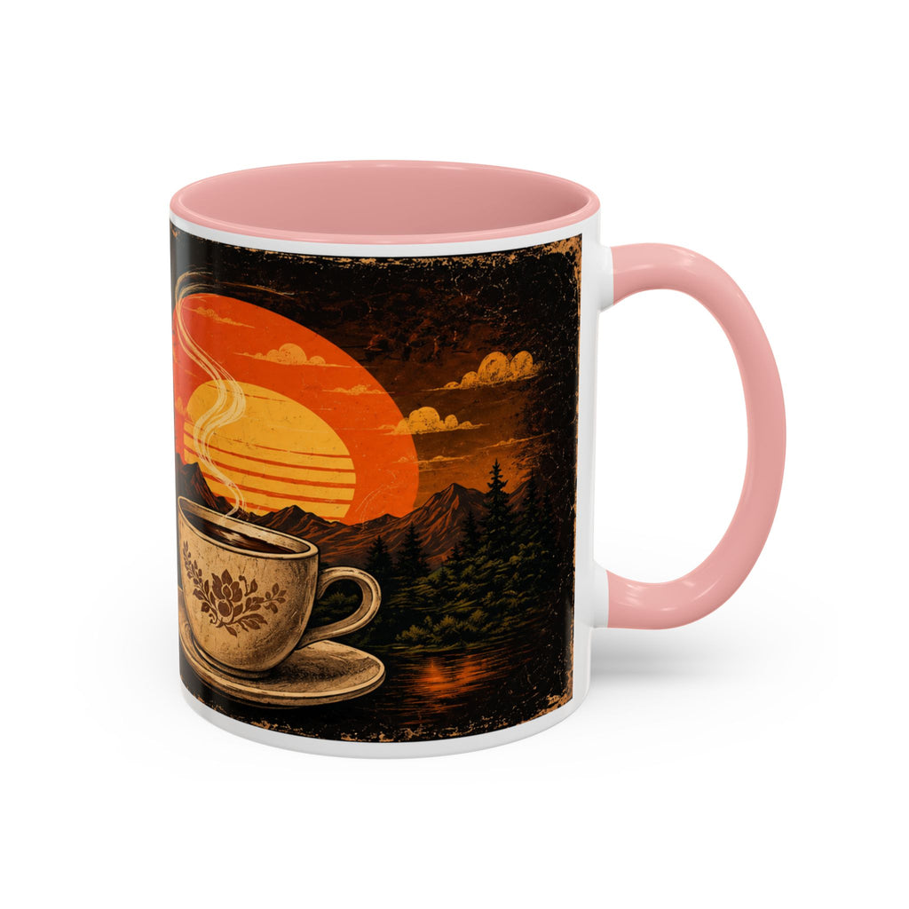 Powered By Hot Flashes and Caffeine Mug | Funny Menopause Coffee Mug | Vintage Retro Gift for Women