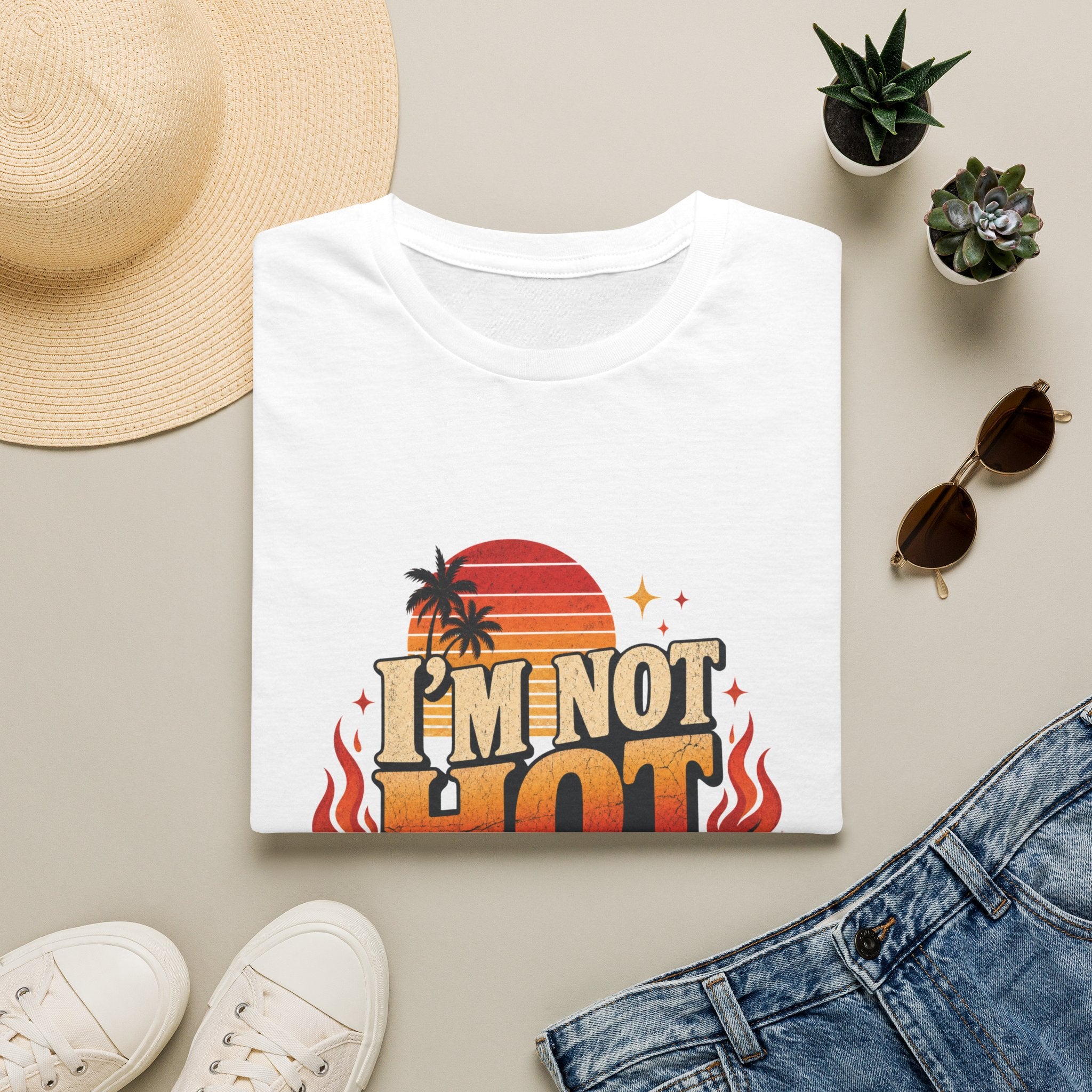I'm Not Hot It's A Flash Sale Shirt | Funny Menopause Humor Tee | Hot Flash Gift for Women
