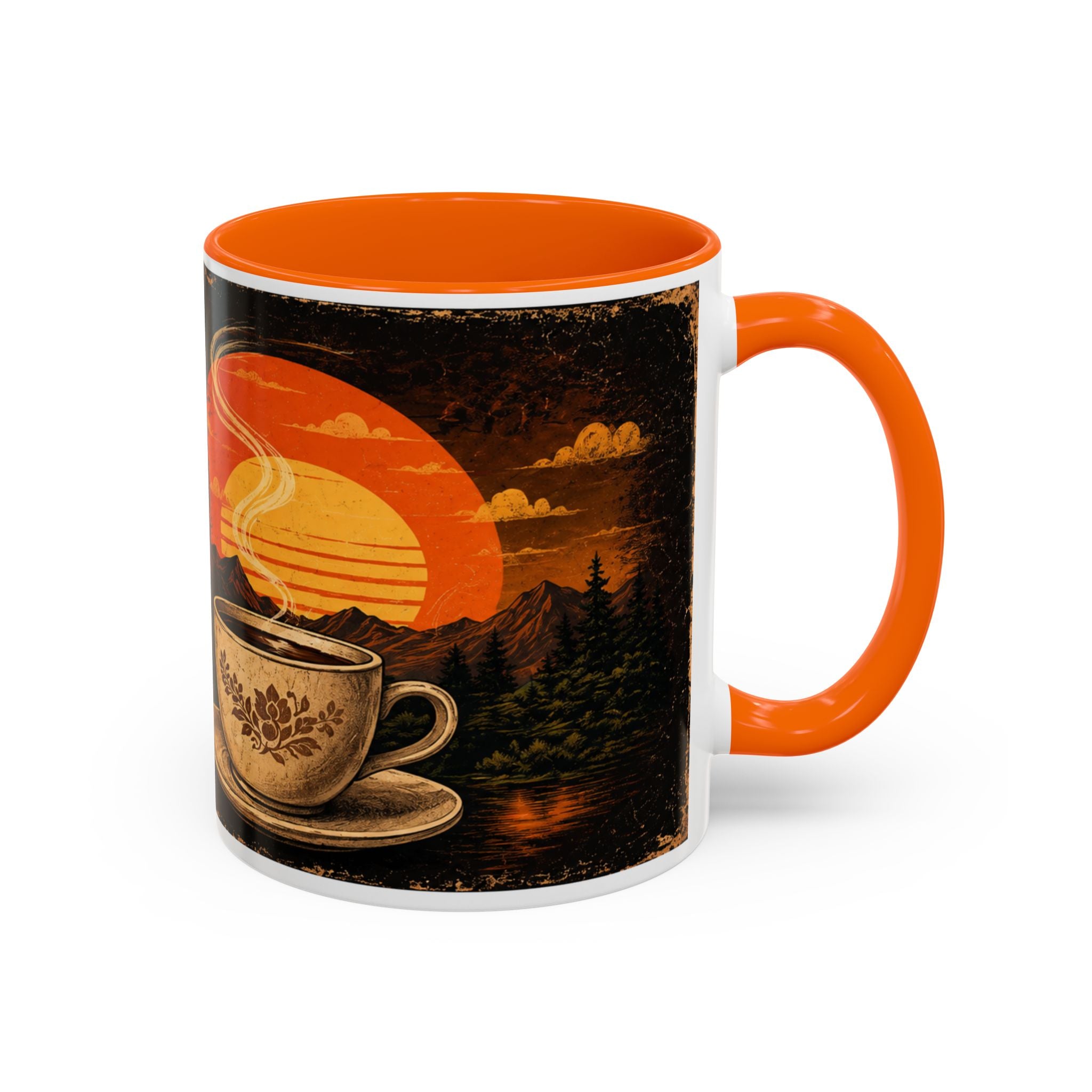 Powered By Hot Flashes and Caffeine Mug | Funny Menopause Coffee Mug | Vintage Retro Gift for Women