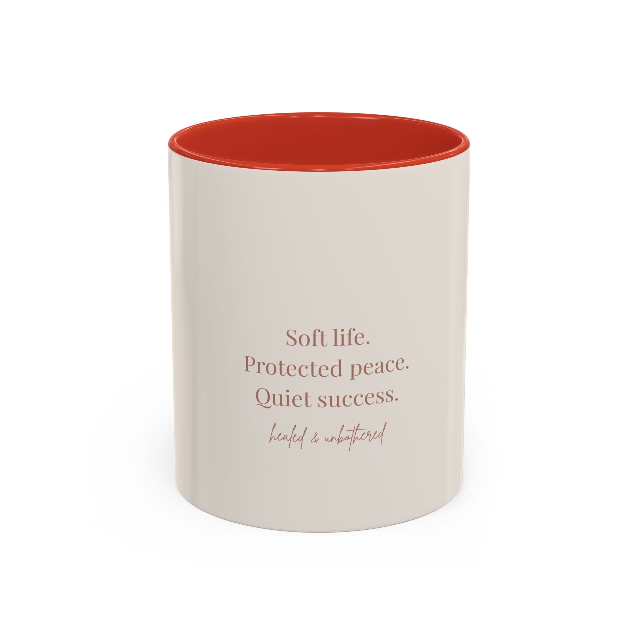 Soft Life Affirmation Mug | Feminine Neutral Coffee Cup