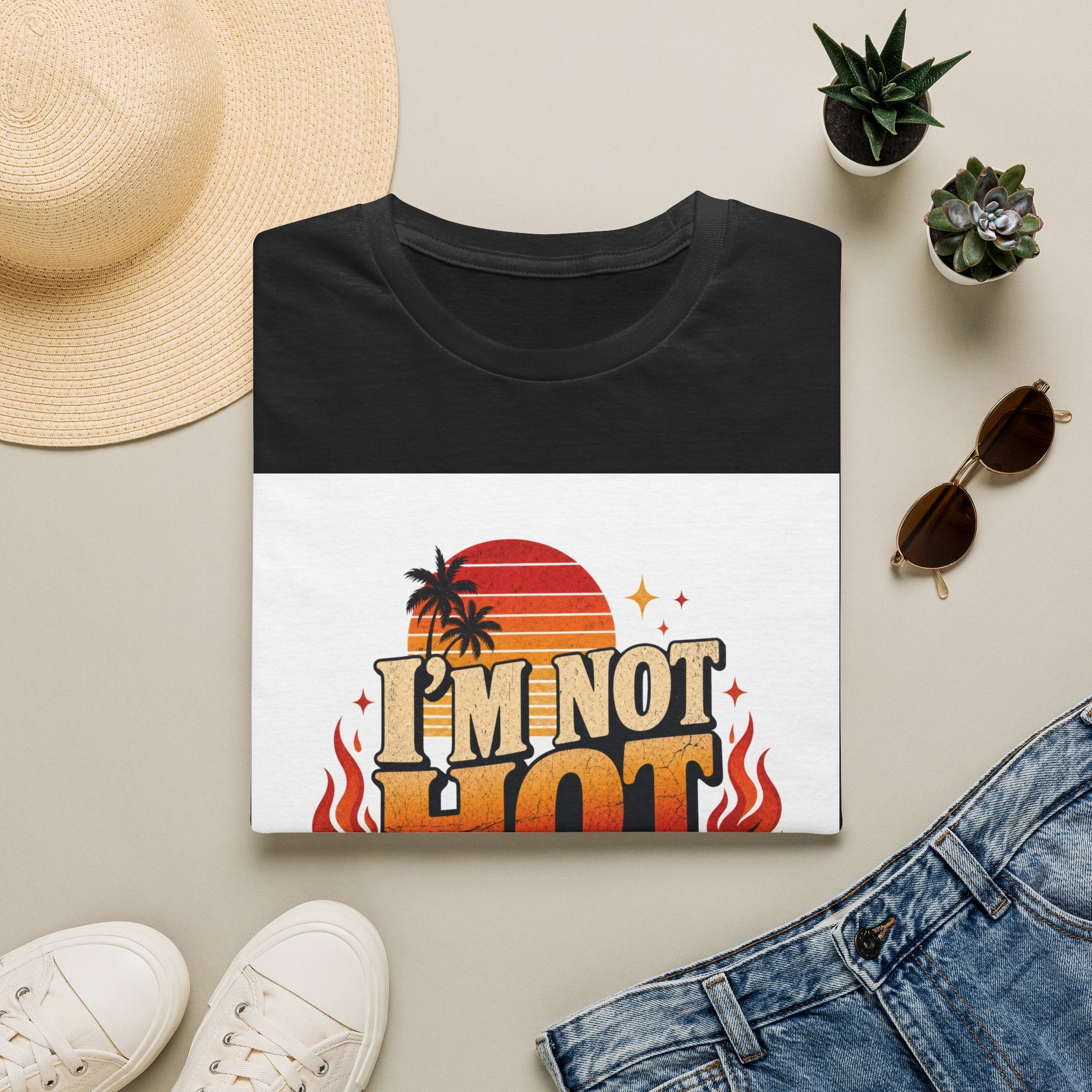 I'm Not Hot It's A Flash Sale Shirt | Funny Menopause Humor Tee | Hot Flash Gift for Women