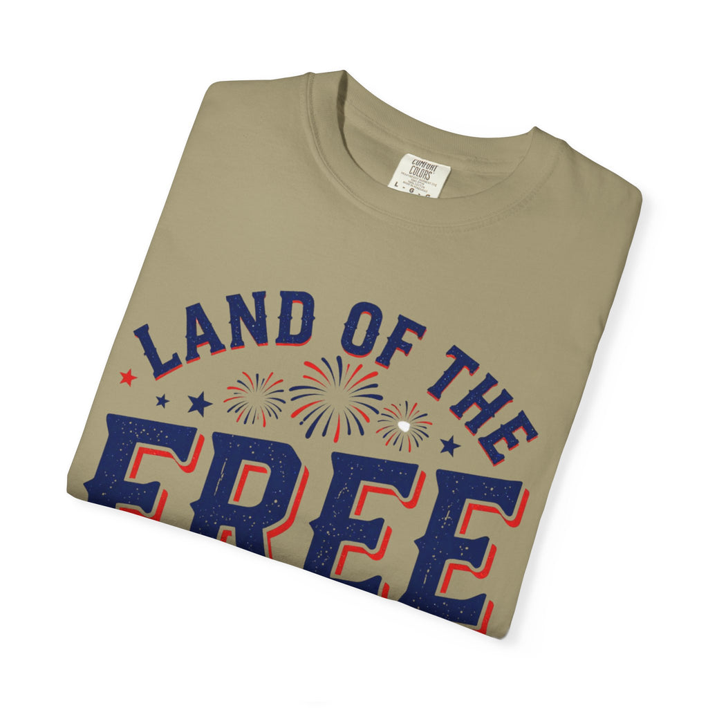Home of the Free Because of the Brave | Patriotic 4th of July T-Shirt